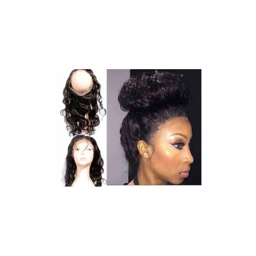 lace frontal 360° lisse